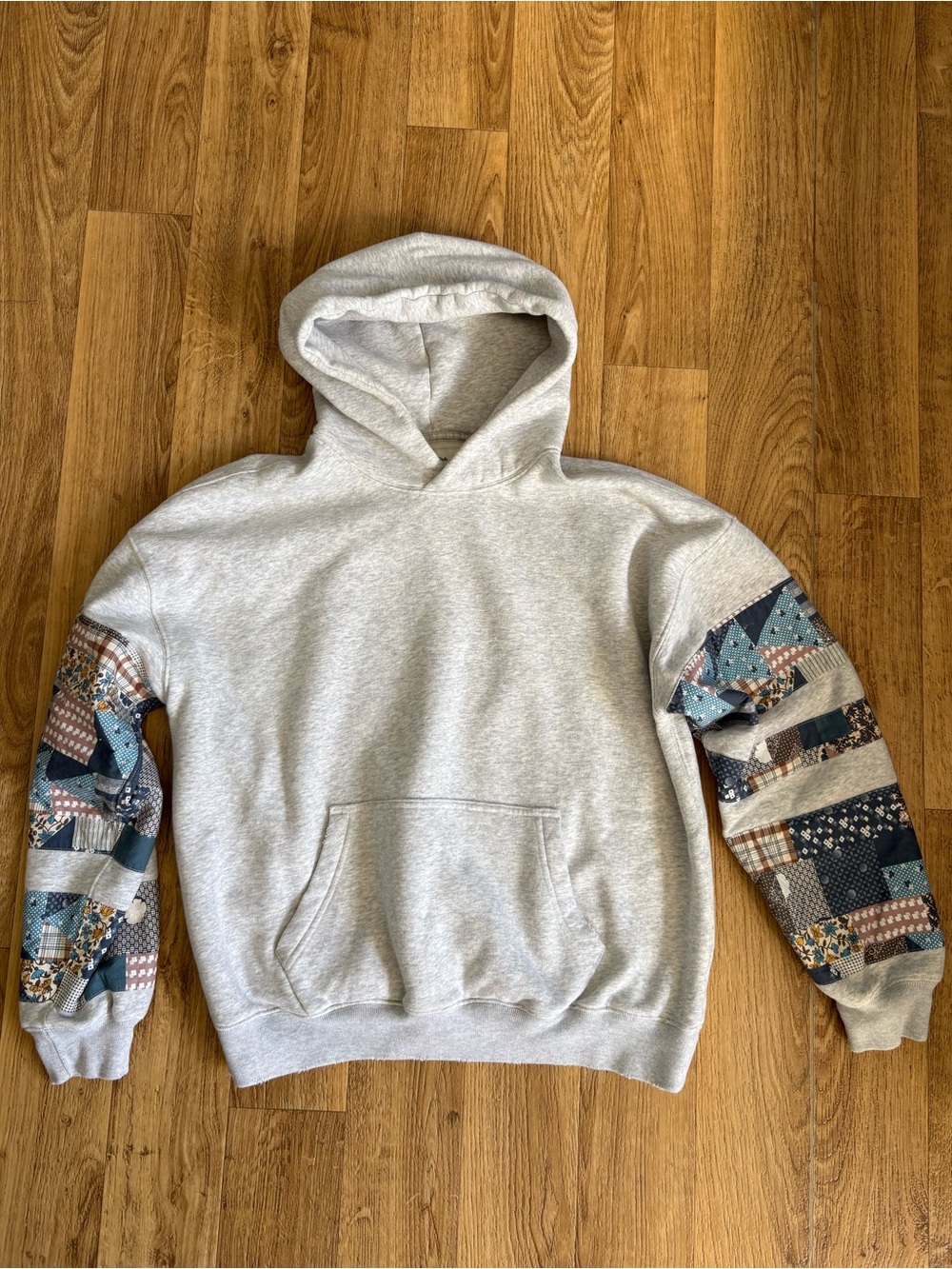 Abercrombie & Fitch Patchwork Embroidered Hoodie
